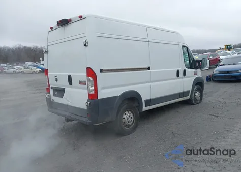 2017 Ram Promaster 1500 High Roof 136 Wb z USA, uszkodzony, nr VIN 3C6TRVBG6HE537685